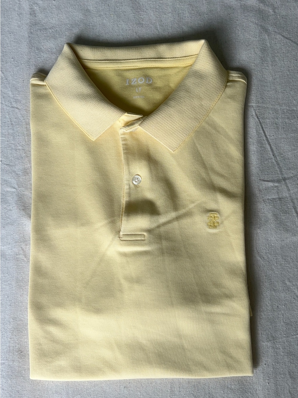 Izod Men’s Pale Yellow Polo Shirt